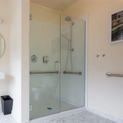 Bathroom Inline Glass Shower Door