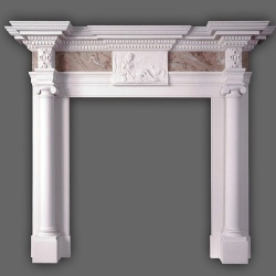 Classic English George III Fireplace Design