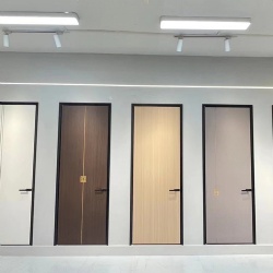 Commercial grade solid core wood door