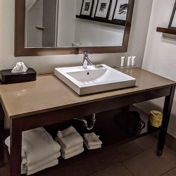 Country Inn and Suites bathroom furniture vanities