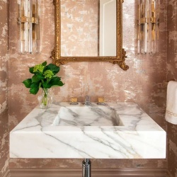 Custom Floating Marble Vanity Manufacturer