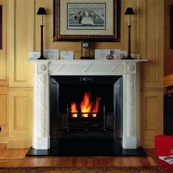 Edinburgh Marble and Limestone Fireplace Mantel
