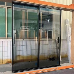 Glass Door with Aluminum Frame