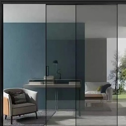 Glass Partition Wall with Aluminum Frame