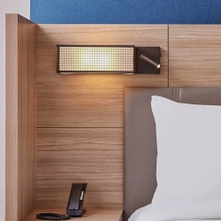 Headboard Sconce in SpringHill Suites Hotel