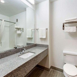 Hospitality Stone for Budget Motel Bathroom Upgrade