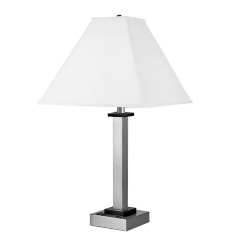 Hospitality Style Metal Table Lamp
