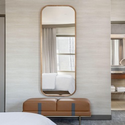 Hotel Guestroom Full-Length Wall Mirror for Hospitality Fit-Out