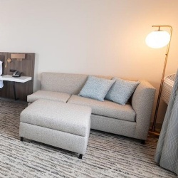 Hotel suite sleeper sofa