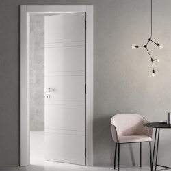 Italian Design Modern Interior Flush Wood Door