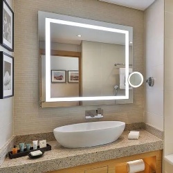 LED Lighted Vanity Mirror and Makeup Mirror