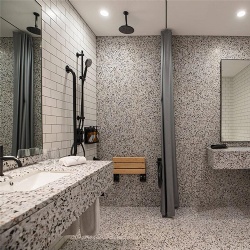LEED Certified Recycled Stone for Commercial Building