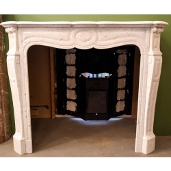Louis XV Marble Fireplace Surround