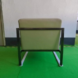 Lounge Chair with Metal Frame
