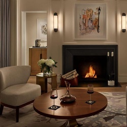Lounge Chairs and Sofas to Match Marble Fireplace Mantels