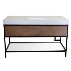 Marriott standard bathroom vanity