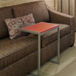 Metal C Table with Inserted HPL Surface