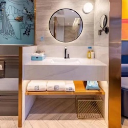Modern Hotel Bathroom Vanities Design from China