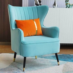 Modern Lounge Chair in Hotel Guestroom