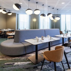 Modular Banquette Seating for Hotel Breakfast Rooms