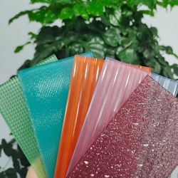 Painting pattern glass for window and door