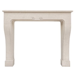 Petite Volute Fireplace Mantel Design