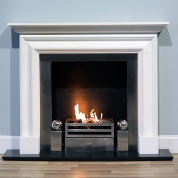 Queen Anne Marble Fireplace Surround Reproduction