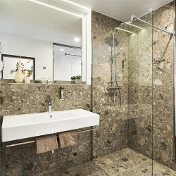 Recycled Stone for Sustainable Hotel Design