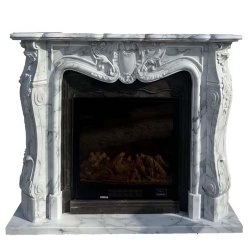 Reproduction fireplace surrounds large array and wide range