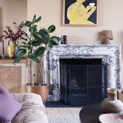 Residential Marble Fireplace Mantels