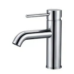 Safwa single handle stainless steel bathroom faucet