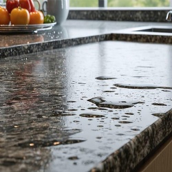 Sealed Natural Granite Countertop for Stain-Resistant Performance