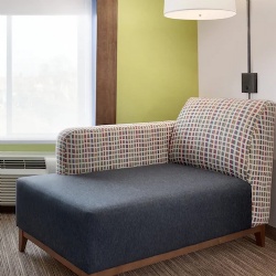 Single Arm Chaise Sofa with Track Arm Design for Holiday Inn Express