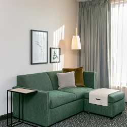 Sleeper Sofa and Ottoman in Towneplace Suites