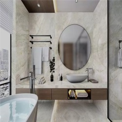 Taj Mahal Quartzite Residential Kitchen Countertop Application