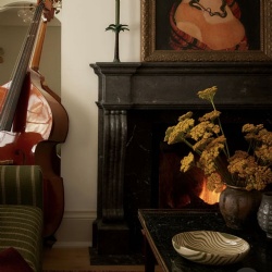 Traditional period style fireplace surround