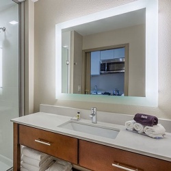 Vanities with quartz tops