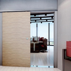 Wall Mounted Sliding Wood Door