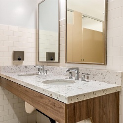 Waterproof Performance of Precast Terrazzo Bathroom Vanity Tops