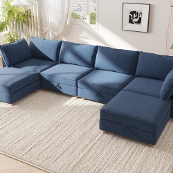 Waterproof fabric sectional sofa