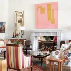 White marble fireplace mantel