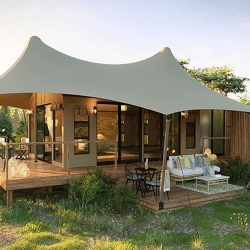 glamping cabin tent safari lodge