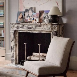 hand carved marble fireplace manufacturer