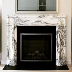 modern stone fireplace mantel for luxury homes