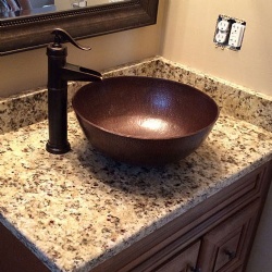 natural stone bathroom vanity top
