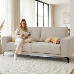 pet friendly chenille sofa