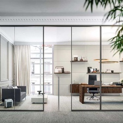 premium office glass partition wall systems