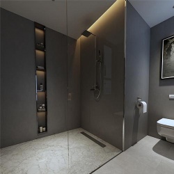 solid plain SPC shower wall panels