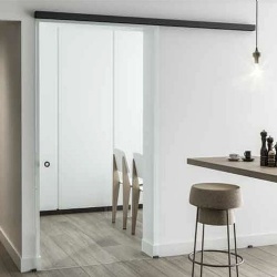 wall mounted sliding glass door